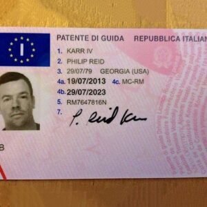 Buy Italian Driver License
