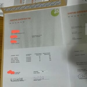 Buy German B2 Certificate