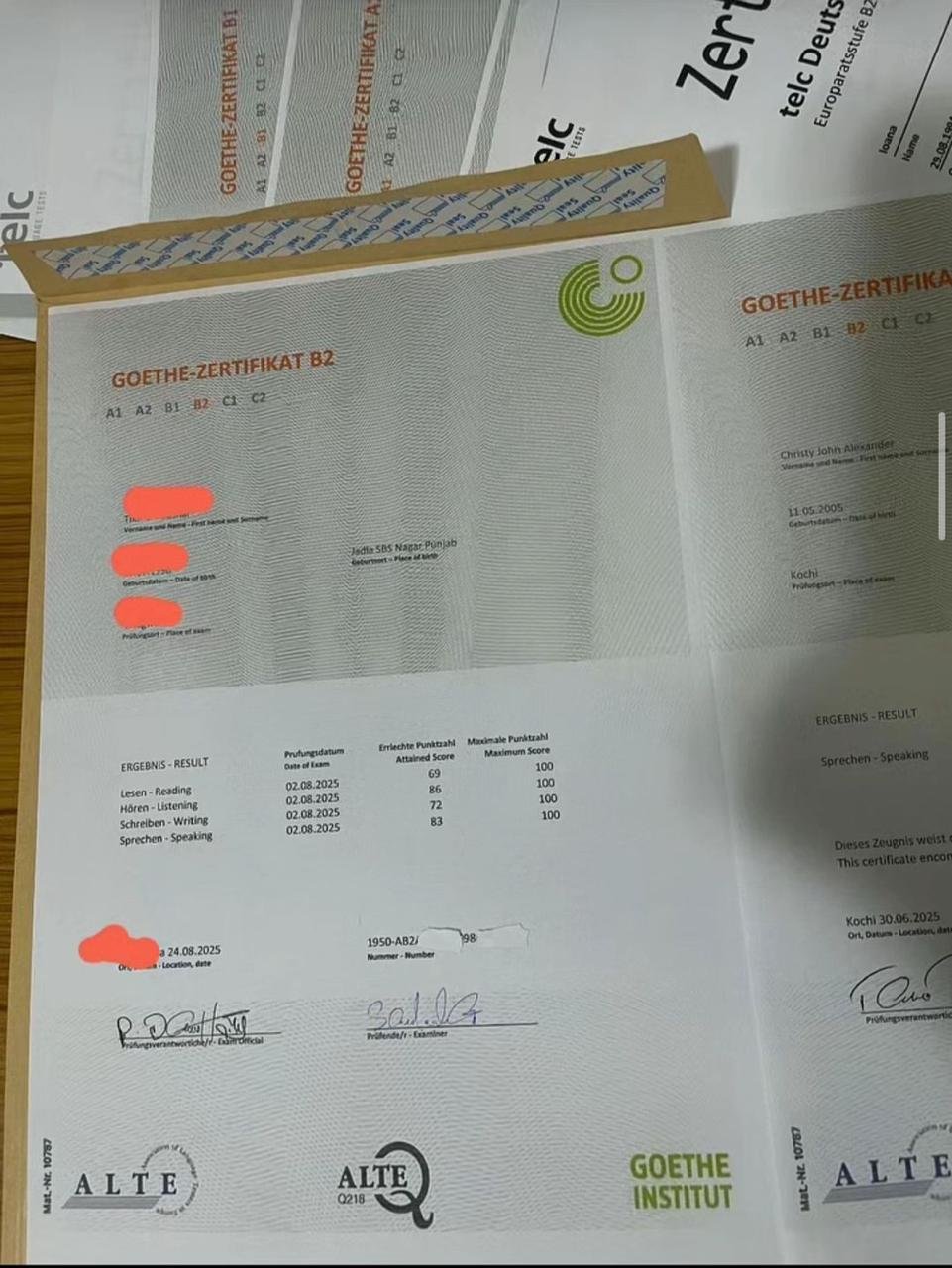 Buy German B2 Certificate Buy German B2 Certificate
