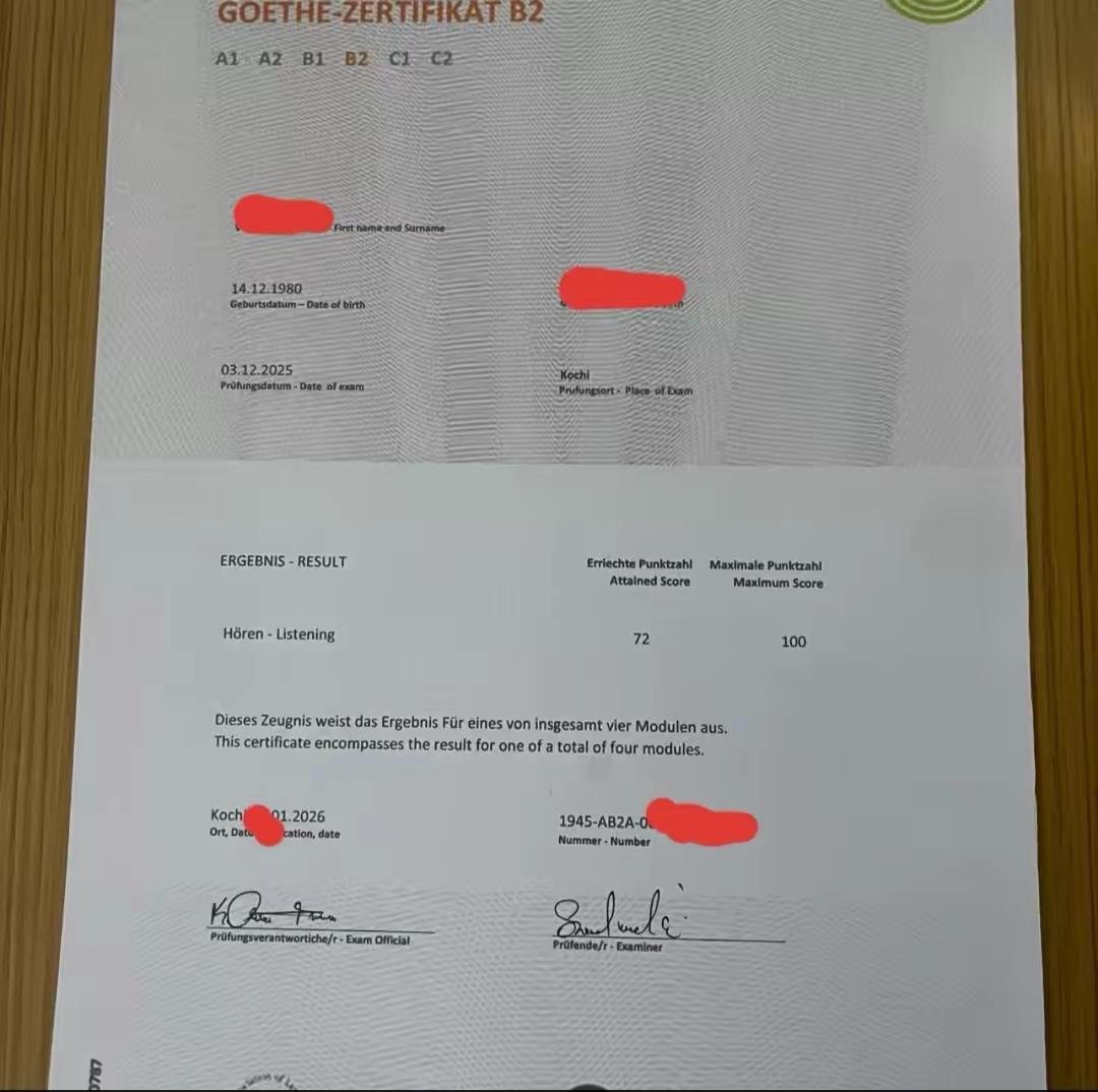 Buy German B2 Certificate Buy German B2 Certificate