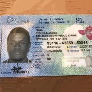 Buy Canadian Driver License