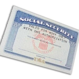 Buy Social Security Card Online